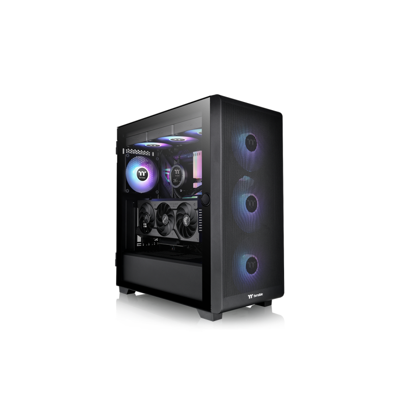 PC- Case Thermaltake S250 TG ARGB Black
