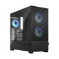 PC- Case Fractal Pop Air RGB TG Clear Tint - Nero PC- Case Fractal Pop Air RGB TG Clear Tint - Nero