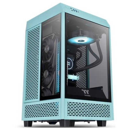 PC- Case Thermaltake The Tower 100 Turquoise