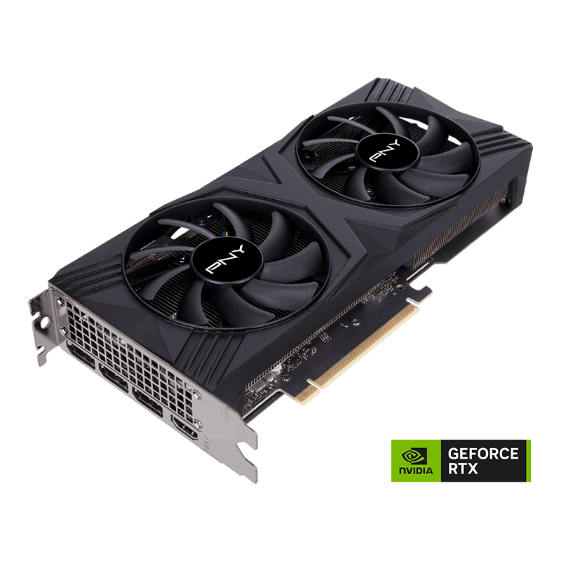 VGA PNY GeForce® RTX 4070 SUPER 12GB Verto Dual Fan OC VGA PNY GeForce® RTX 4070 SUPER 12GB Verto Dual Fan OC