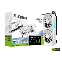 VGA ZOTAC GeForce® RTX 4070 12GB Twin Edge OC White Edition D6