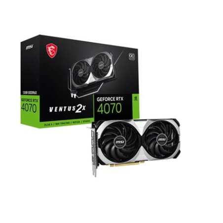 VGA MSI GeForce® RTX 4070 12GB Ventus 2X E1 12G OC