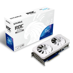 VGA SPARKLE Intel ARC A770 16GB ROC Luna OC White Edition