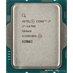 Intel Tray Core i7 Prozessor i7-14700 5,40GHz 33M Raptor Lake-S