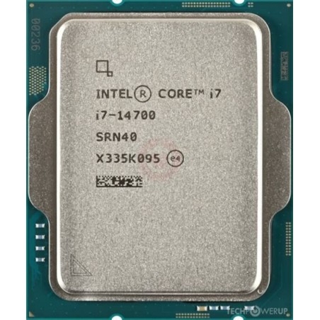 Intel Box Core i7 i7-14700 5,40GHz 33M Raptor Lake-S