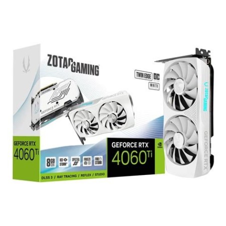 VGA Palit GeForce® RTX 4060 TI 8GB White