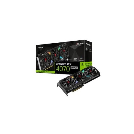 VGA PNY GeForce® RTX 4070 SUPER 12GB XLR8 Gaming Verto Triple Fan OC