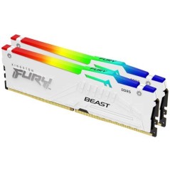 DDR5 32GB KIT 2x16GB PC 6000 Kingston FURY Beast RGB EX KF560C30BWEAK2-32