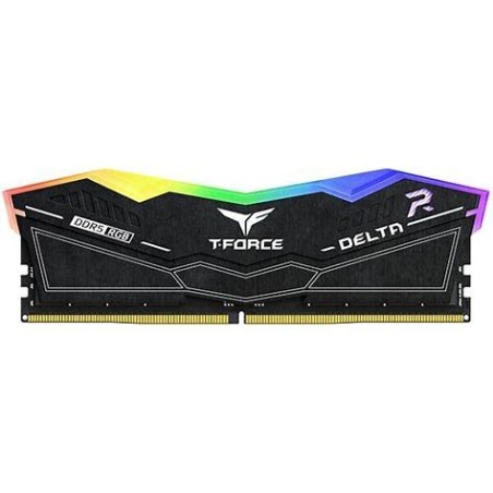 DDR5 32GB KIT 2x16GB PC 6000 Team T-Force Delta RGB FF3D532G6000HC38ADC01 schwarz
