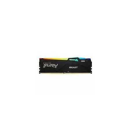 DDR5 16GB KIT 2x8GB PC 5200 Kingston FURY Beast RGB KF552C40BBAK2-16