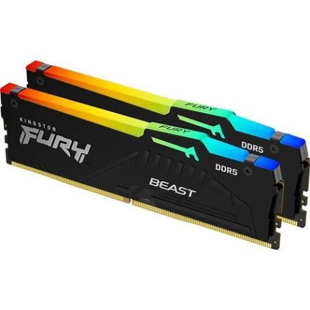 DDR5 16GB KIT 2x8GB PC 5200 Kingston FURY Beast KF552C40BBK2-16